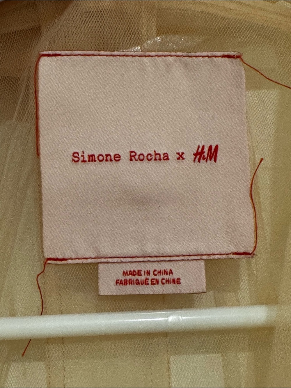 Simone Rocha Sheer Jacket - Picture 4 of 4